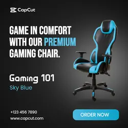 Gaming Chair for Sale - Instagram Post Template