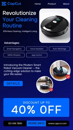 Vacuum Cleaner Promotion Instagram Story