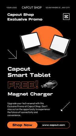 Electronics Tablet Promotion Instagram Story