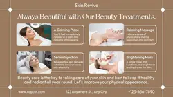 Beauty Treatments Product Display Twitter Post