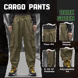 E-commerce Product Callout Fashion Cargo Pants
