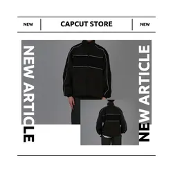 Fashion Industry New Article Instagram Post Minimalist