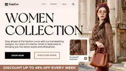 Beige and Brown Minimalist Women Collection Store