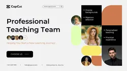 Education Teacher team Branding Minimalist