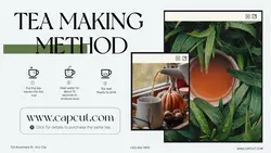 Foods &Tea Making Tutorial Minimalist