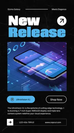 Smartphone New Release Tiktok Post