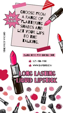 Beauty Product Display Tiktok Post