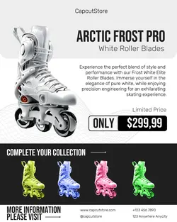 Fashion Industry Roller Blade Product Catalog