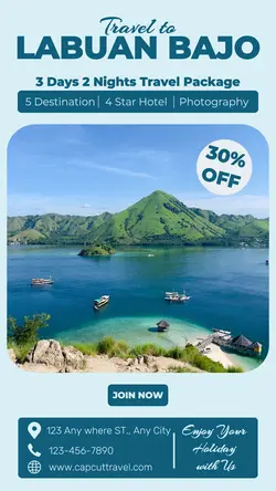 Travel Labuan Bajo Package Instagram Story