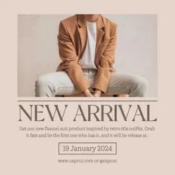 New Arrival Fashion Items Instagram Post