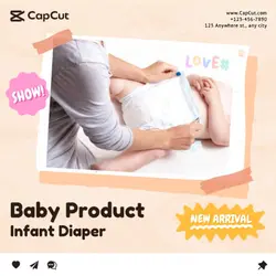 Maternal-child Infant Diaper New item Cute style