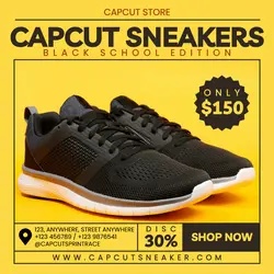 Fashion Industry Sneaker Product Display