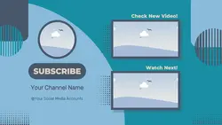 Non-marketing Youtube Endscreen