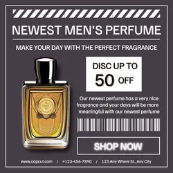 Men's Perfume Promotion Story
