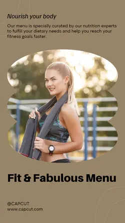 Workout & Fitness Menu