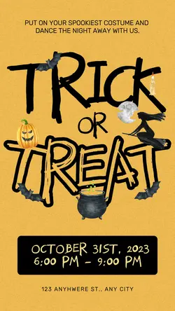 Trick Or Treat Tiktok Post