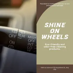 Cars & Auto parts Product Display