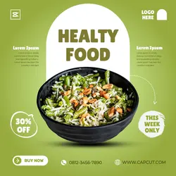Healty Food Template