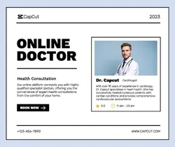 Other Industries Online Doctor Facebook Post