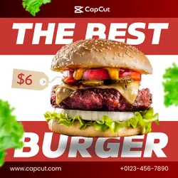 Best Burger - Instagram Post