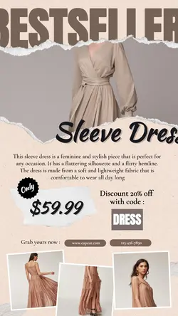 Fashion Best Seller Tiktok Post