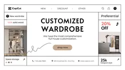 Household Wardrobe Price reduction Modern