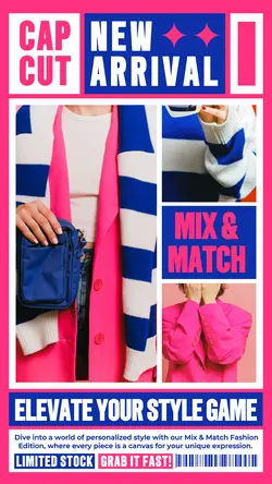 Fashion Mix & Match New Arrival Instagram Story