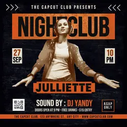 Other Night Party Flyer Instagram Post