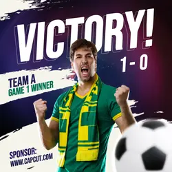 Sports Template - Soccer Victory