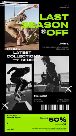 3 Multi-product Image Promotion + Modern Urban Style