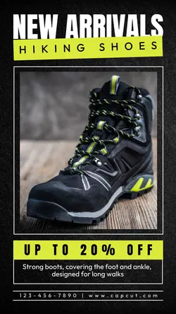 Fashion Outdor Boot Sale Instagram Story