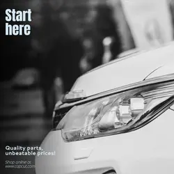 Cars & Auto parts Sales Promotion