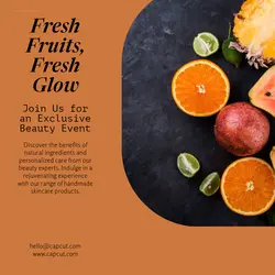 Beauty & Personal care Invitation