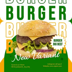 New Variant Burger Menu