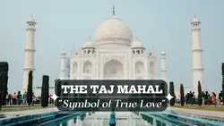 Youtube Thumbnail Vlog - Travel to Taj Mahal