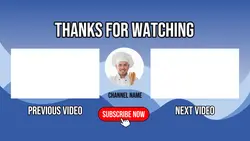 Non-marketing YouTube end Screen