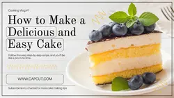 Modern Gray Cooking VLog Thumbnail Youtube 