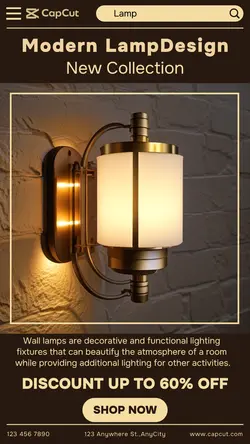 Household Wall Lamp Sale Promotion TikTok