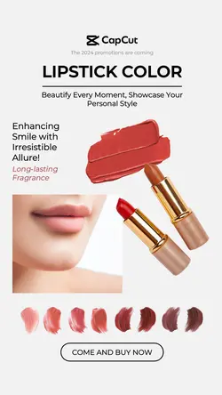 Makeups Lipstick Detail Simple