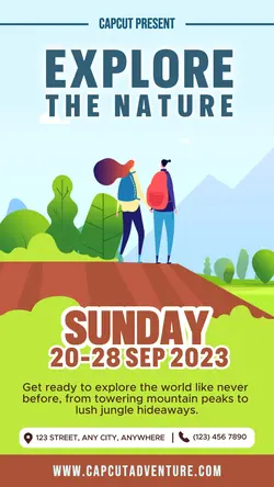 Adventure Event Promotion Instagram Story