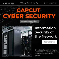 Business Cyber Security showcase Futuristic 