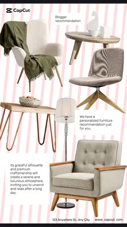 Household furniture Recommended Display 