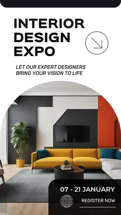 Instagram Story -  Bold Theme Interior expo