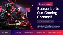 Game Channel Youtube Thumbnail