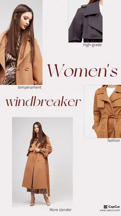 Apparel Windbreaker Marketing Simplicity
