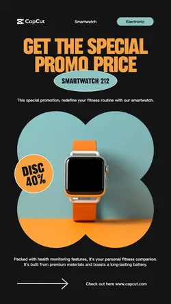 Product Electronict Promotion Tiktok Post