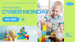 cyber monday ornament Activity introduction toys minimalist