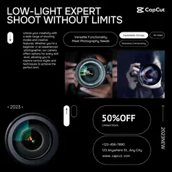 Electronic products Discount camera