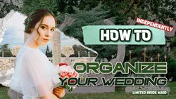 How To Independently Organize Wedding Vlog Youtube Thumbnail