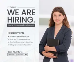 Hiring Facebook Post